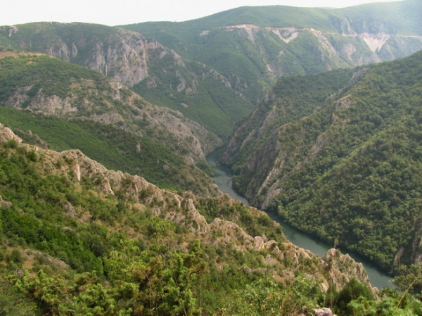 Zdjęcie z Macedonii - Kanion Matka.