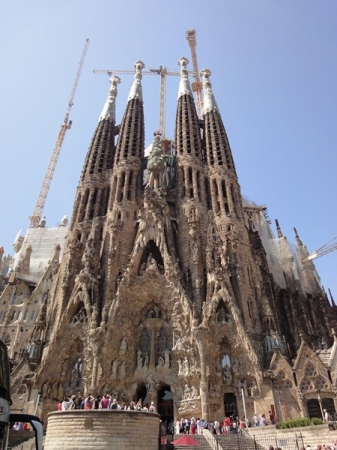 Zdjęcie z Hiszpanii - La Sagrada Familia
