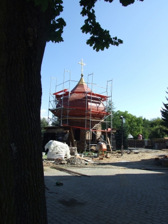 Zdjęcie z Polski - remont cerkwi