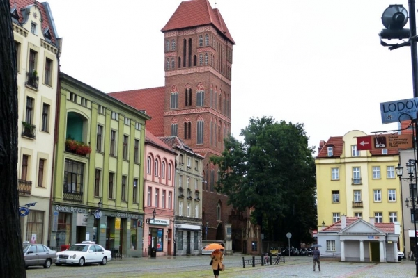 Zdjęcie z Polski - Toruń w deszczu....