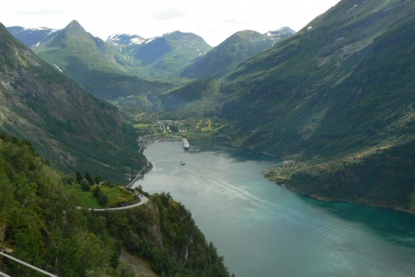 Zdjęcie z Norwegii - Geiranger