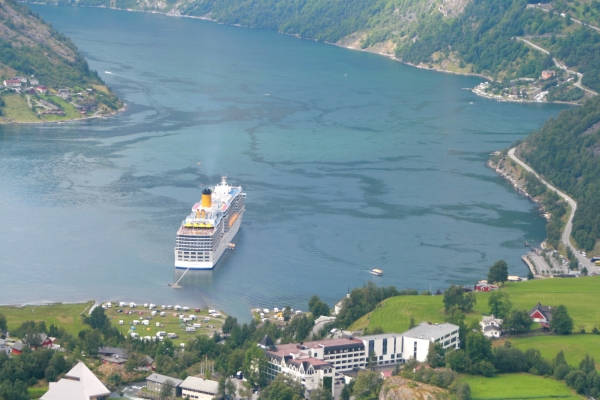 Zdjęcie z Norwegii - Geiranger