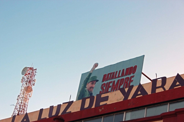 Zdjęcie z Kuby - Holguin-propaganda