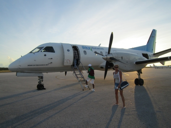 Zdjęcie z Bahamów - Exuma - odlot