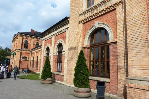 Zdjęcie z Polski - Dworzec PKP w Bielsku-B