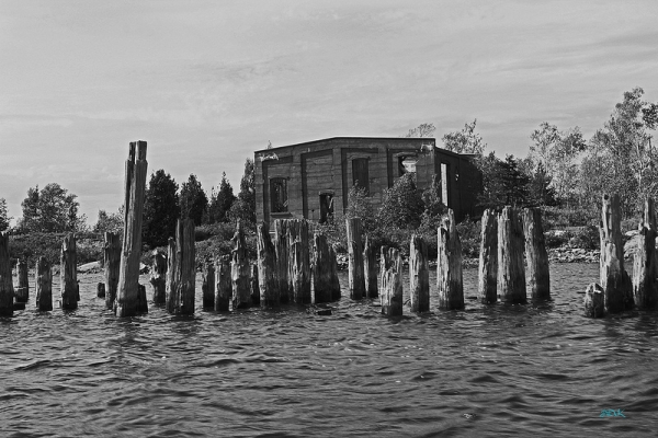 Zdjęcie z Kanady - Ruiny miasta Key River