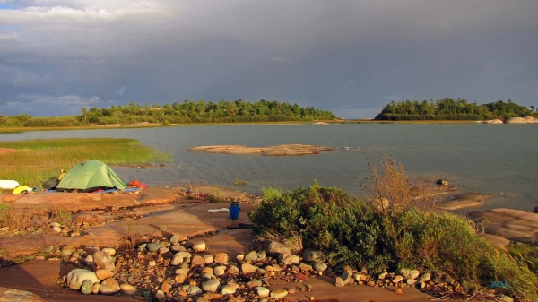 Zdjęcie z Kanady - Biwak na Jill Island
