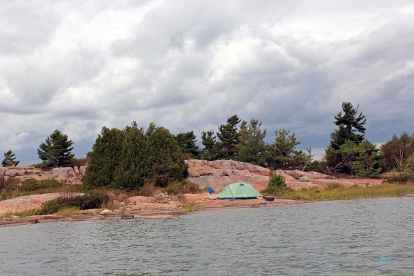 Zdjęcie z Kanady - Wyspa Jill Island, biwak