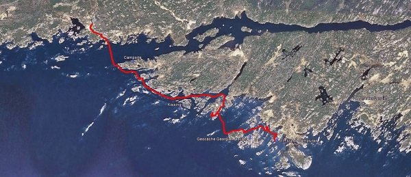 Zdjęcie z Kanady - Nasz trasa do Jill Island