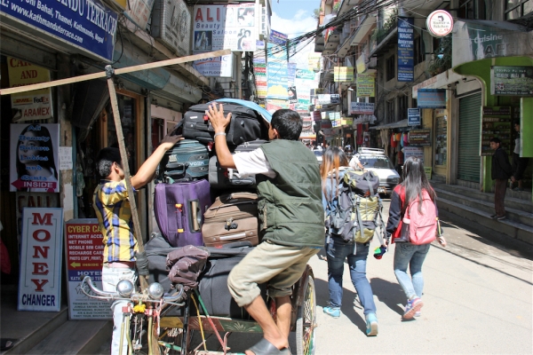 Zdjęcie z Nepalu - szara rzeczywistość