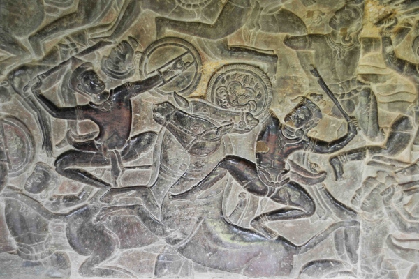 Zdjęcie z Kambodży - Angkor Wat - detale
