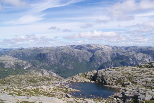 Zdjęcie z Norwegii - Kjerag