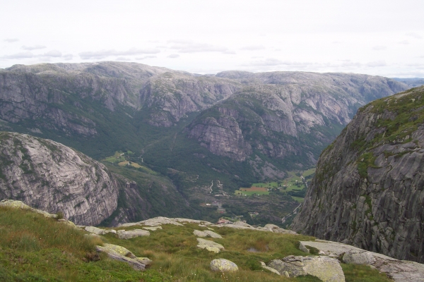 Zdjęcie z Norwegii - Kjerag
