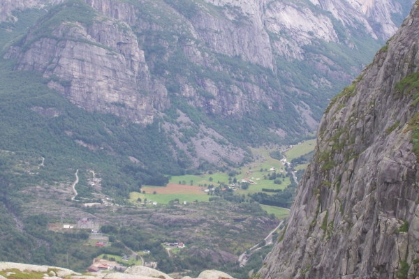 Zdjęcie z Norwegii - Kjerag