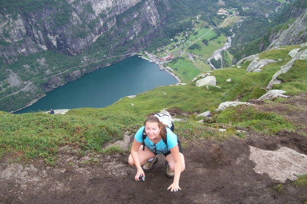 Zdjęcie z Norwegii - Kjerag