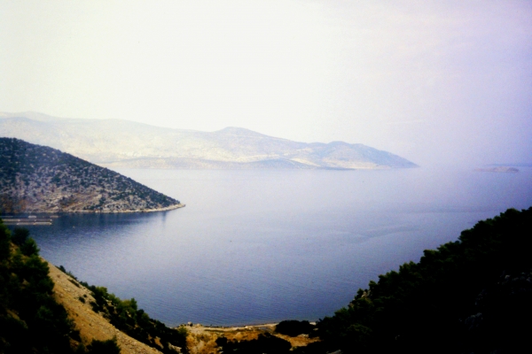 Zdjęcie z Grecji - brzegiem morza