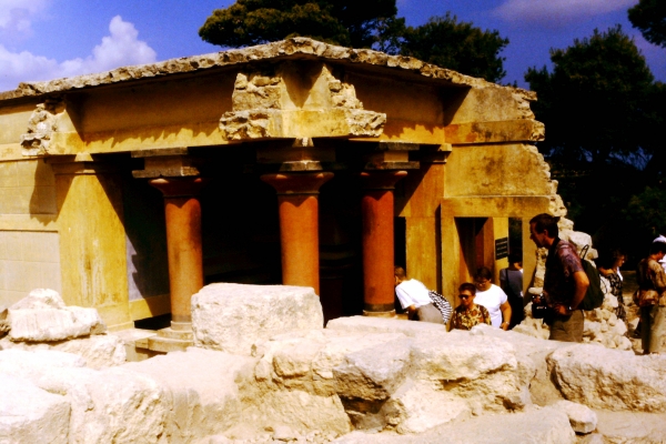 Zdjęcie z Grecji - Knossos