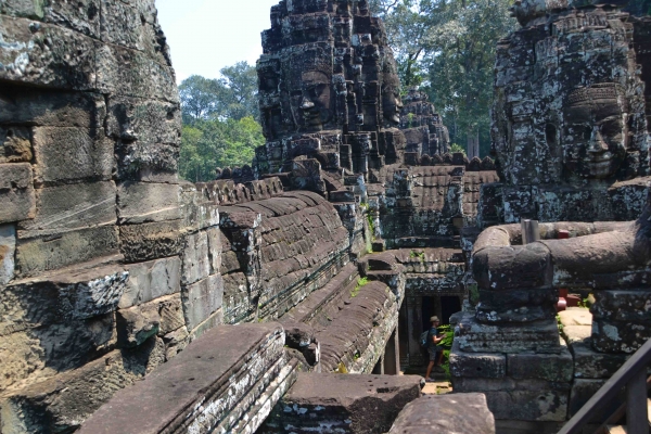 Zdjęcie z Kambodży - Bayon