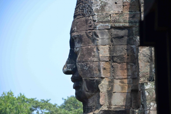 Zdjęcie z Kambodży - Bayon