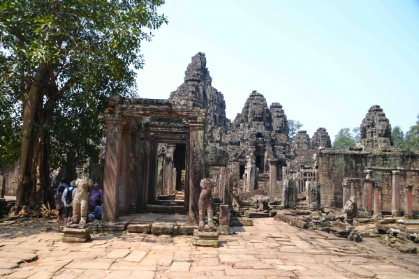 Zdjęcie z Kambodży - Bayon