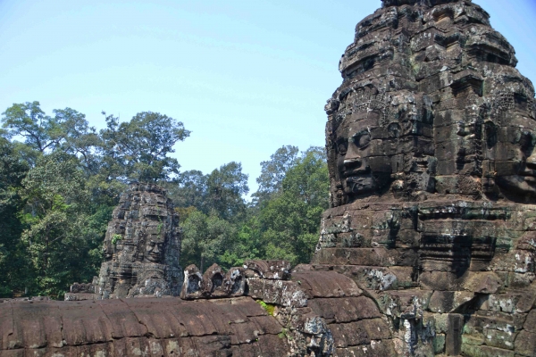 Zdjęcie z Kambodży - Bayon