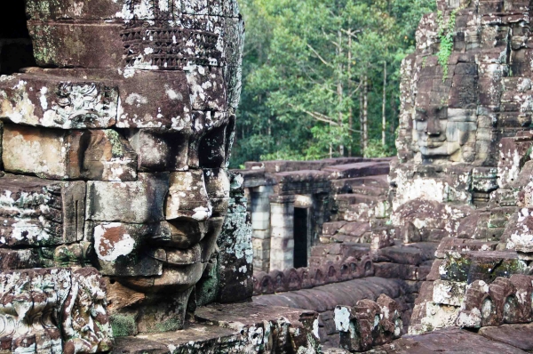 Zdjęcie z Kambodży - Bayon - krolewska 