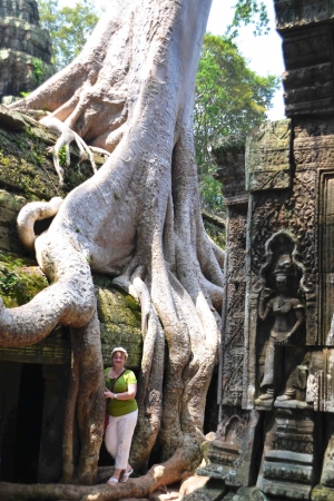 Zdjęcie z Kambodży - W Ta Prohm