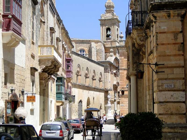 Zdjęcie z Malty - Mdina.