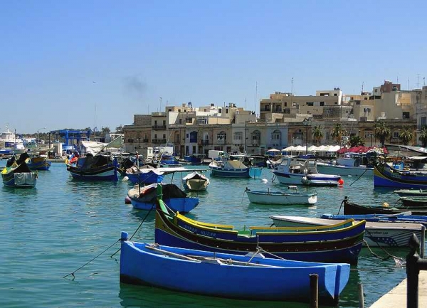 Zdjęcie z Malty - Wioska rybacka Marsaxlokk