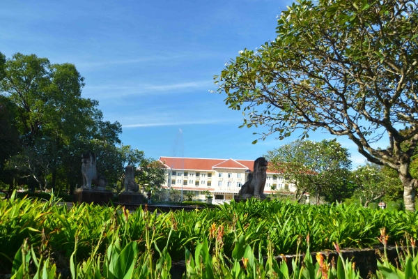 Zdjęcie z Kambodży - Siem Reap - park miejski