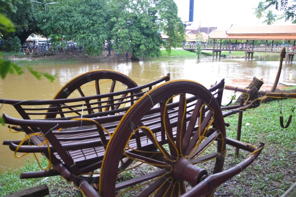 Zdjęcie z Kambodży - Nad rzeka Siem Reap River