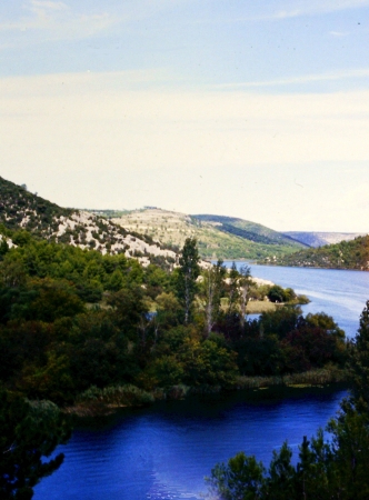 Zdjęcie z Chorwacji - rzeka Krka