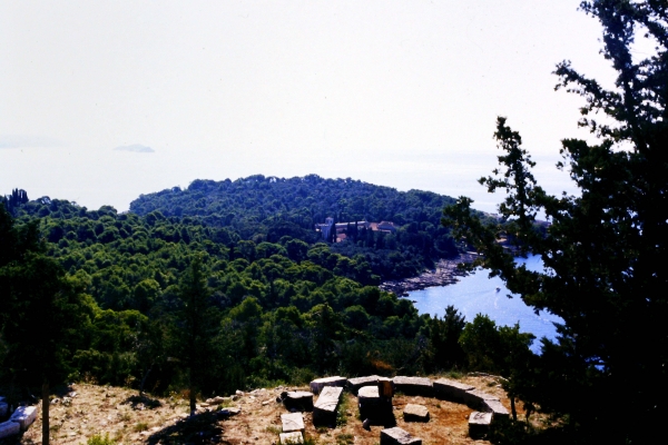 Zdjęcie z Chorwacji - na wyspie Lokrum