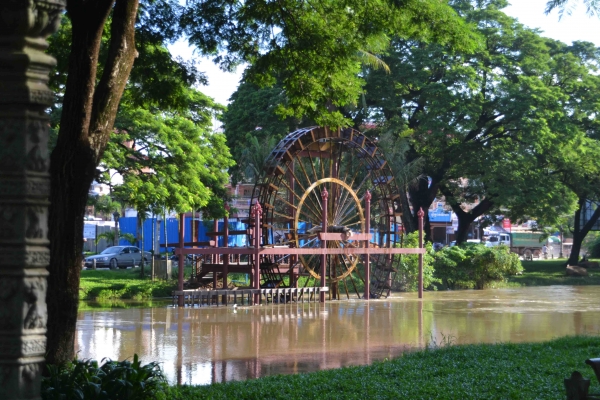 Zdjęcie z Kambodży - Nad rzeka Siem Reap River