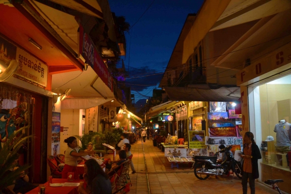 Zdjęcie z Kambodży - Urokliwa uliczka Siem Reap