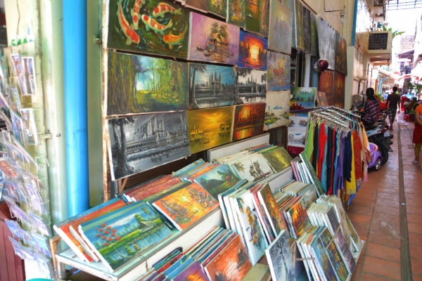 Zdjęcie z Kambodży - Uliczka Siem Reap