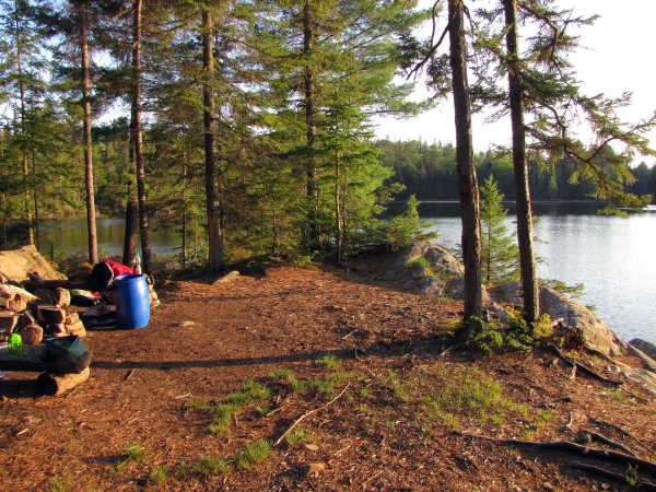 Zdjęcie z Kanady - Miejsce biwakowe, Bartlett Lake