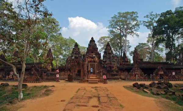 Zdjęcie z Kambodży - Banteay Srei