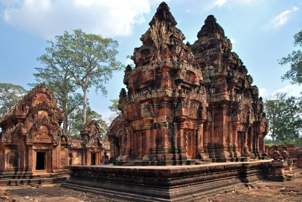 Zdjęcie z Kambodży - Banteay Srei