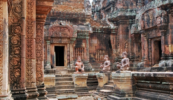 Zdjęcie z Kambodży - Banteay Srei