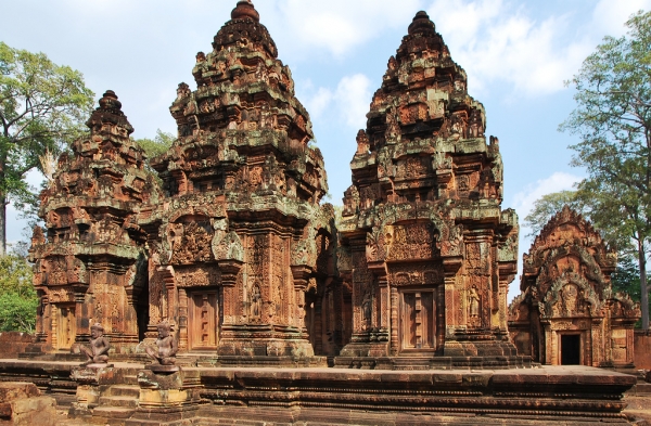 Zdjęcie z Kambodży - Banteay Srei