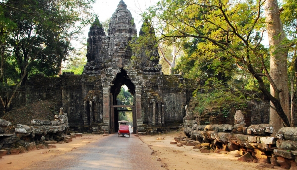 Zdjęcie z Kambodży - Droga do Preah Khan