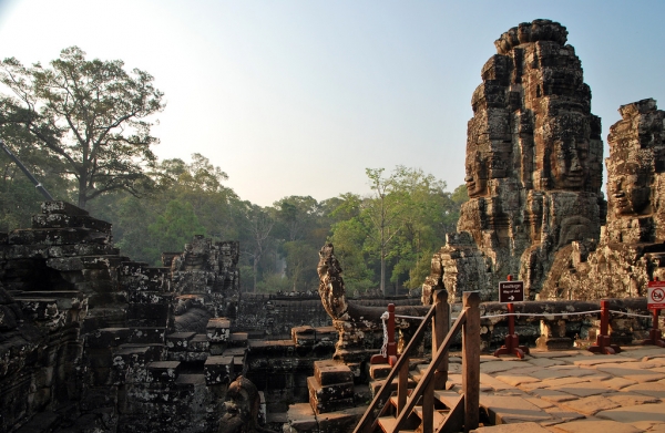Zdjęcie z Kambodży - Bayon
