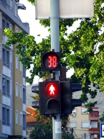 Zdjęcie z Macedonii - Ochryda - bombowe światła.