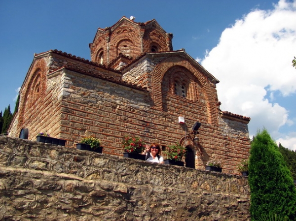 Zdjęcie z Macedonii - Cerkiew Św. Jana Kaneo.