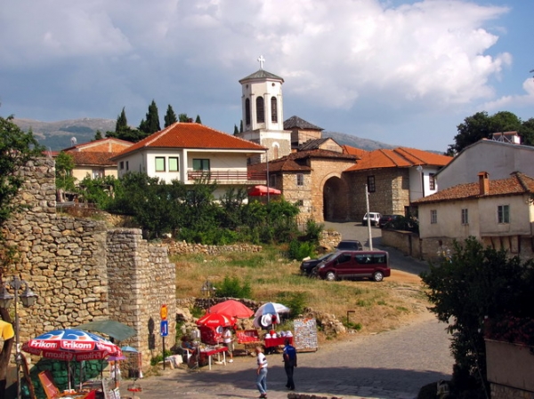 Zdjęcie z Macedonii - Ochrydzka starówka.