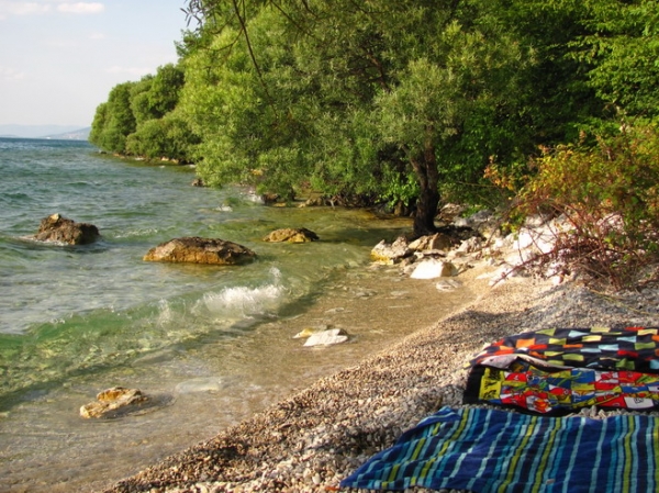 Zdjęcie z Macedonii - Nasza dzika plaża.
