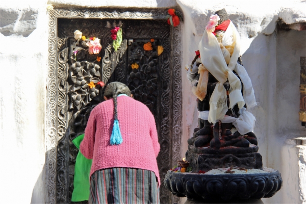 Zdjęcie z Nepalu - Boudhanath
