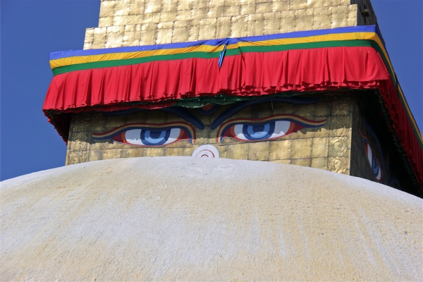 Zdjęcie z Nepalu - Boudhanath