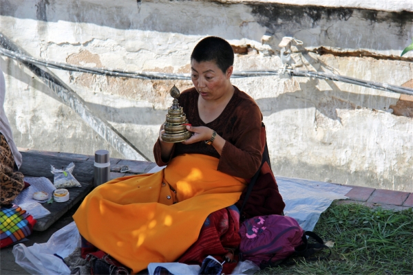Zdjęcie z Nepalu - Boudhanath